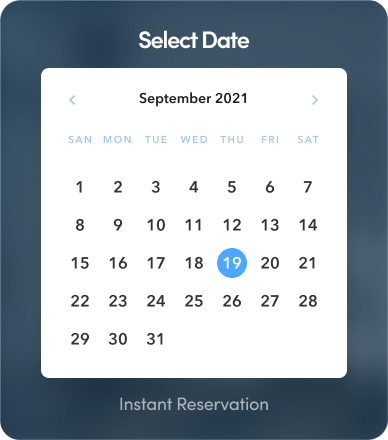 Select Date & Book Now